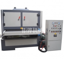 双砂带板材自动拉丝机