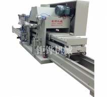 型材6米双磨头自动平面抛光机JH-07C170-2L-6M