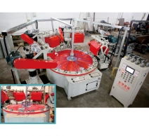 四磨头连续式圆盘抛光机 JH-11C104-4D1